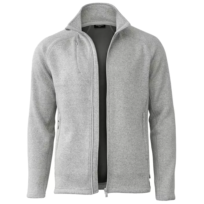 Nimbus Play Montana knitted fleece jacket, Light Grey Melange, large image number 0