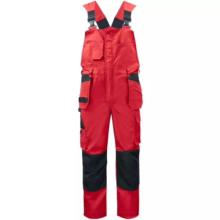 ProJob craftsman bib and braces 5630, Red, large image number 0