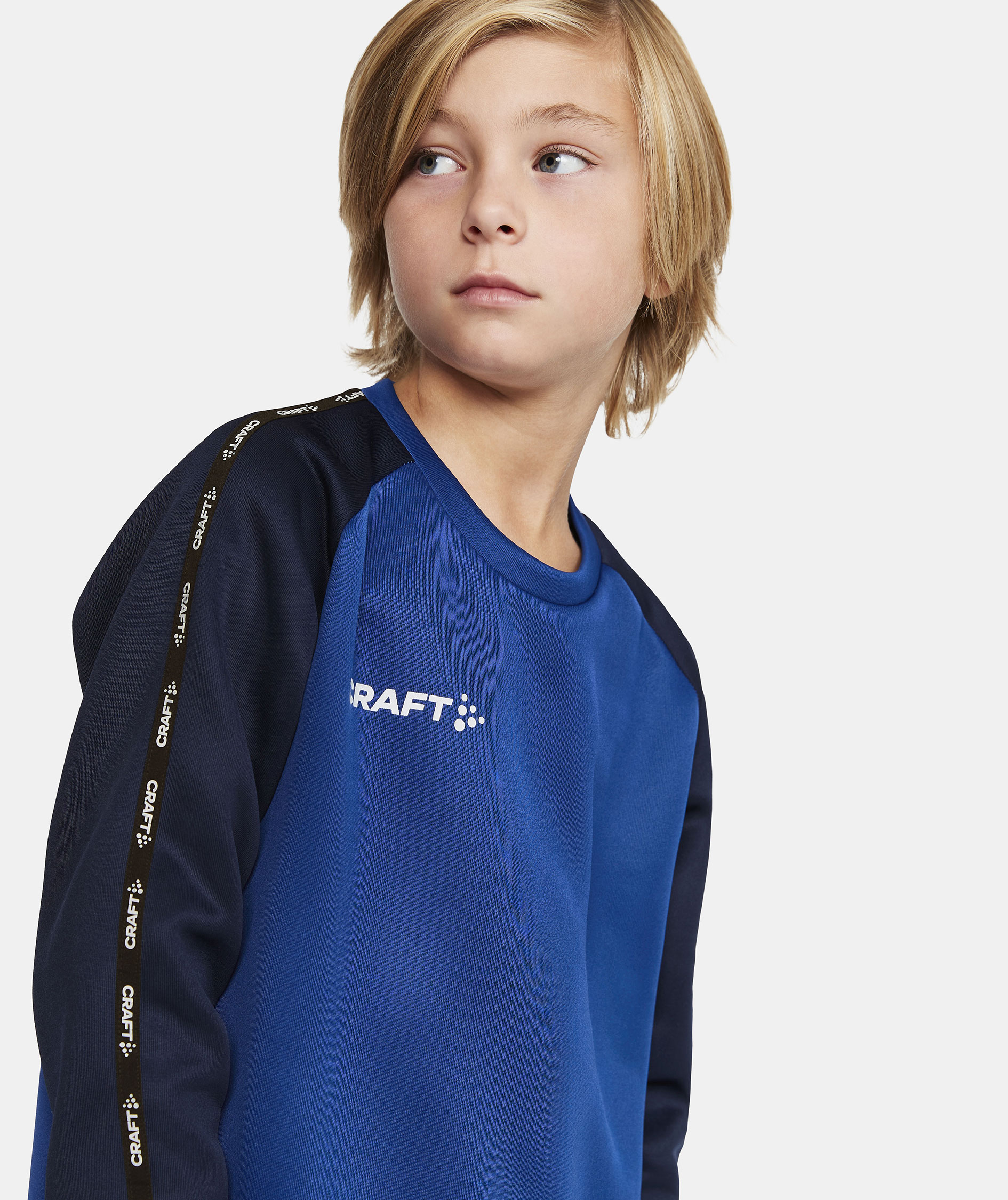 Craft Squad 2.0 training pullover for kids, Club Cobolt-Navy, large image number 3