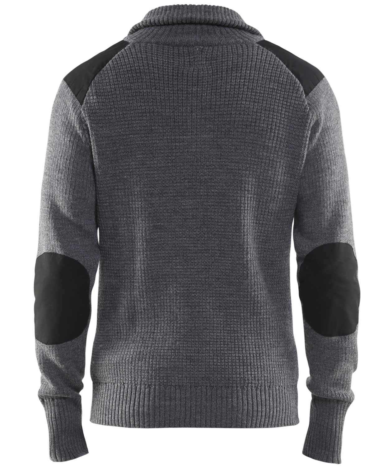 Bl&aring;kl&auml;der ull tr&ouml;ja, Gr&aring;melerad/M&ouml;rk Gr&aring;