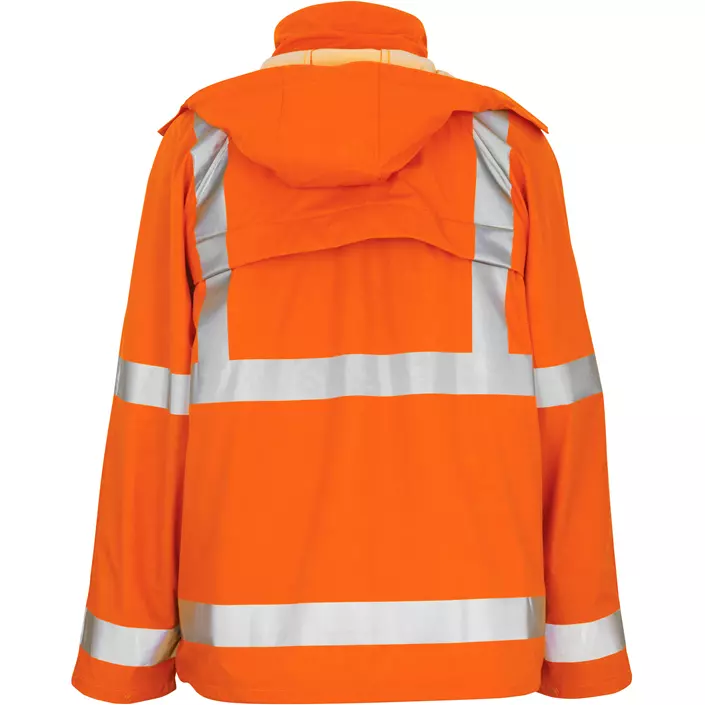 Mascot Safe Aqua Feldbach regnjakke, Hi-vis Orange, large image number 1