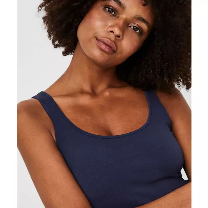 Vero Moda VMMAXI MY SOFT lång linne dam, Black Iris, large image number 3