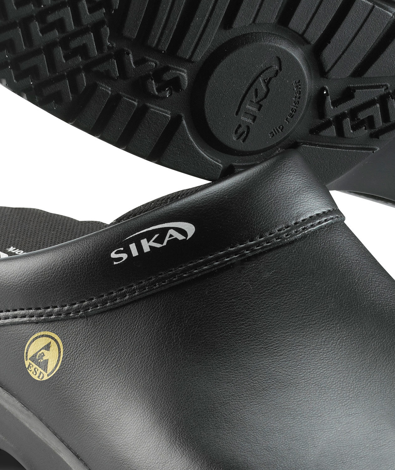 Sika Fusion Clog T&oslash;ffel tr&aelig;sko uden h&aelig;lkappe OB