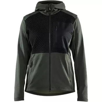 Blåkläder dame hættetrøje med lynlås