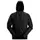 Snickers logo hoodie med dragkedja 2895, Svart, Svart, swatch