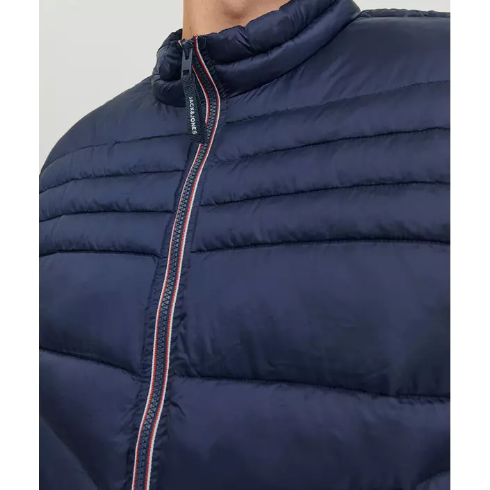 Jack & Jones JJEHERO Plus Size vattert jakke, Navy Blazer, large image number 3