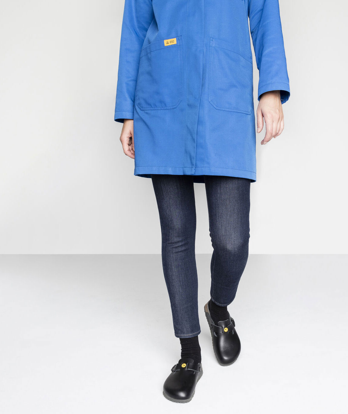 Birkenstock Boston ESD Narrow Fit sandaler dam, Svart