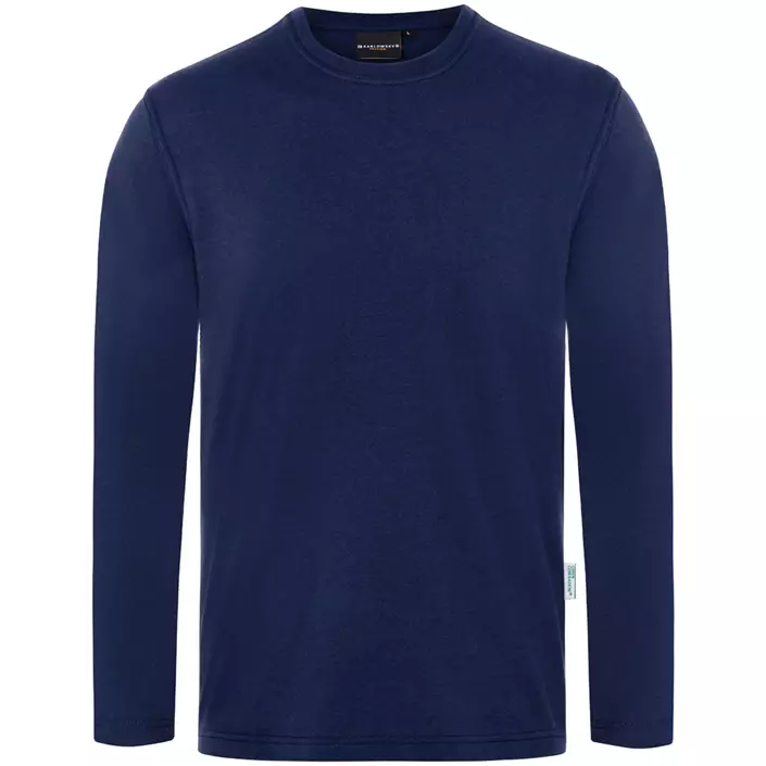Karlowsky Casual-Flair långärmad T-shirt, Navy, large image number 0