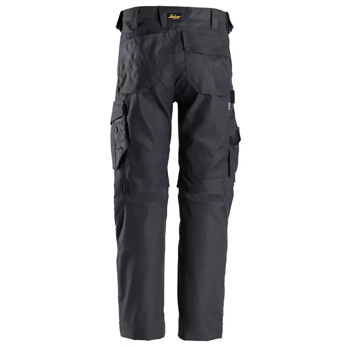 Snickers AllroundWork Canvas+ arbejdsbukser 6324, Stålgrå, large image number 1