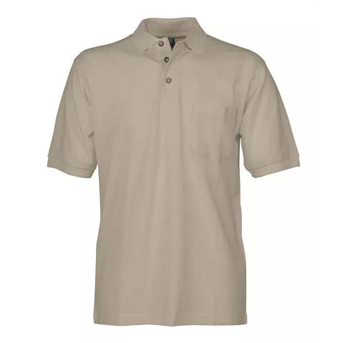 Jyden Workwear polo T-shirt, Sand, large image number 0