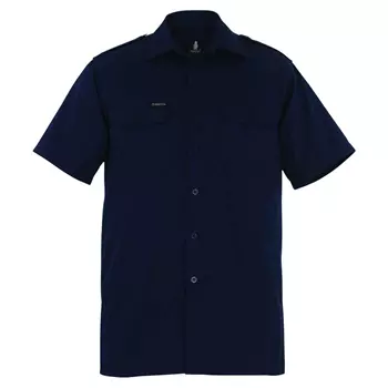 Mascot Crossover Savannah klassisk kortärmad arbetsskjorta, Marinblå