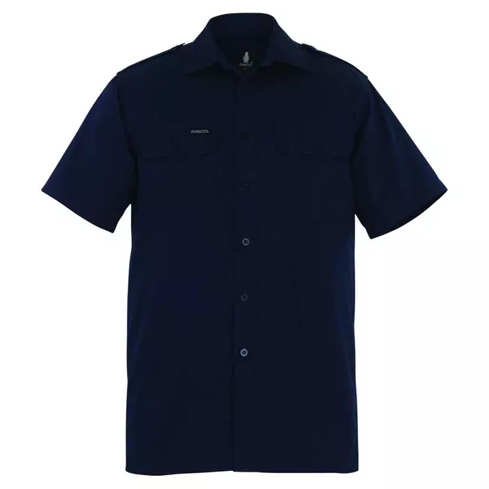 Mascot Crossover Savannah classic short-sleeved work shirt, Marine Blue, large image number 0