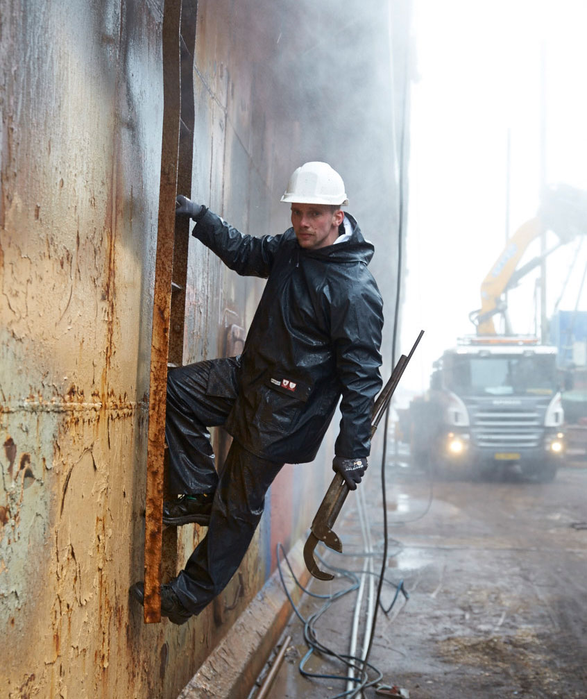 Lyngs&oslash;e Multinorm PU regnjakke