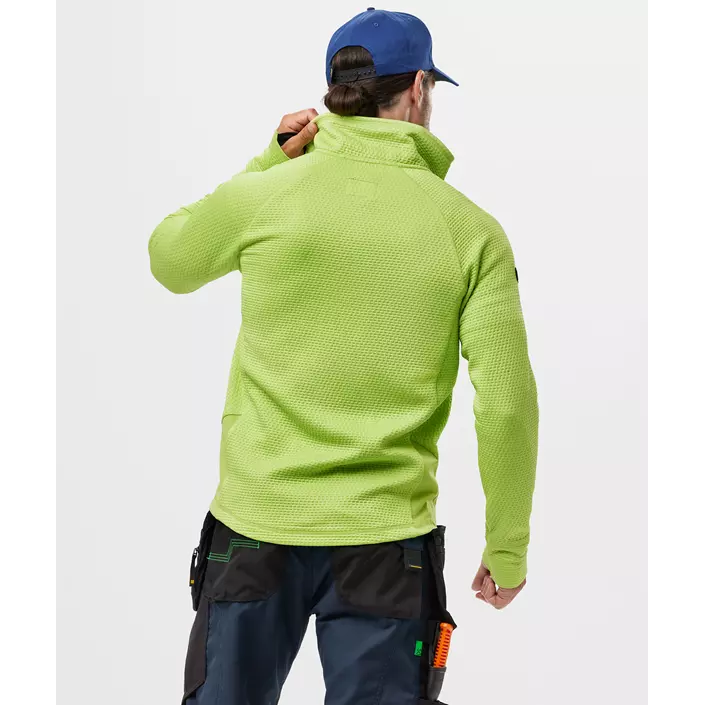 Snickers FlexiWork cardigan 8404, Lime, large image number 3