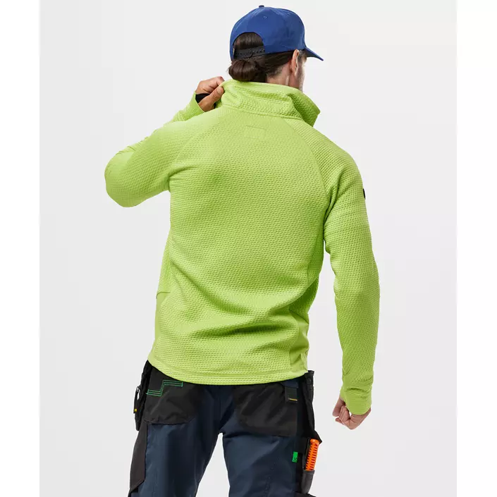 Snickers FlexiWork cardigan 8404, Lime, large image number 3