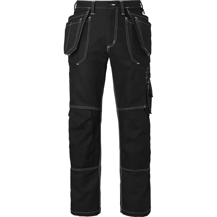 Top Swede craftsman trousers 2515, Black, large image number 0