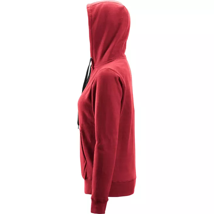 Snickers women's zip hoodie 2806, Chili Red, large image number 3