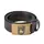 Deerhunter leather belt, Dark brown, Dark brown, swatch