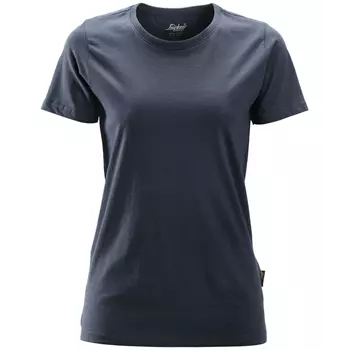 Snickers dame T-shirt 2516, Marine