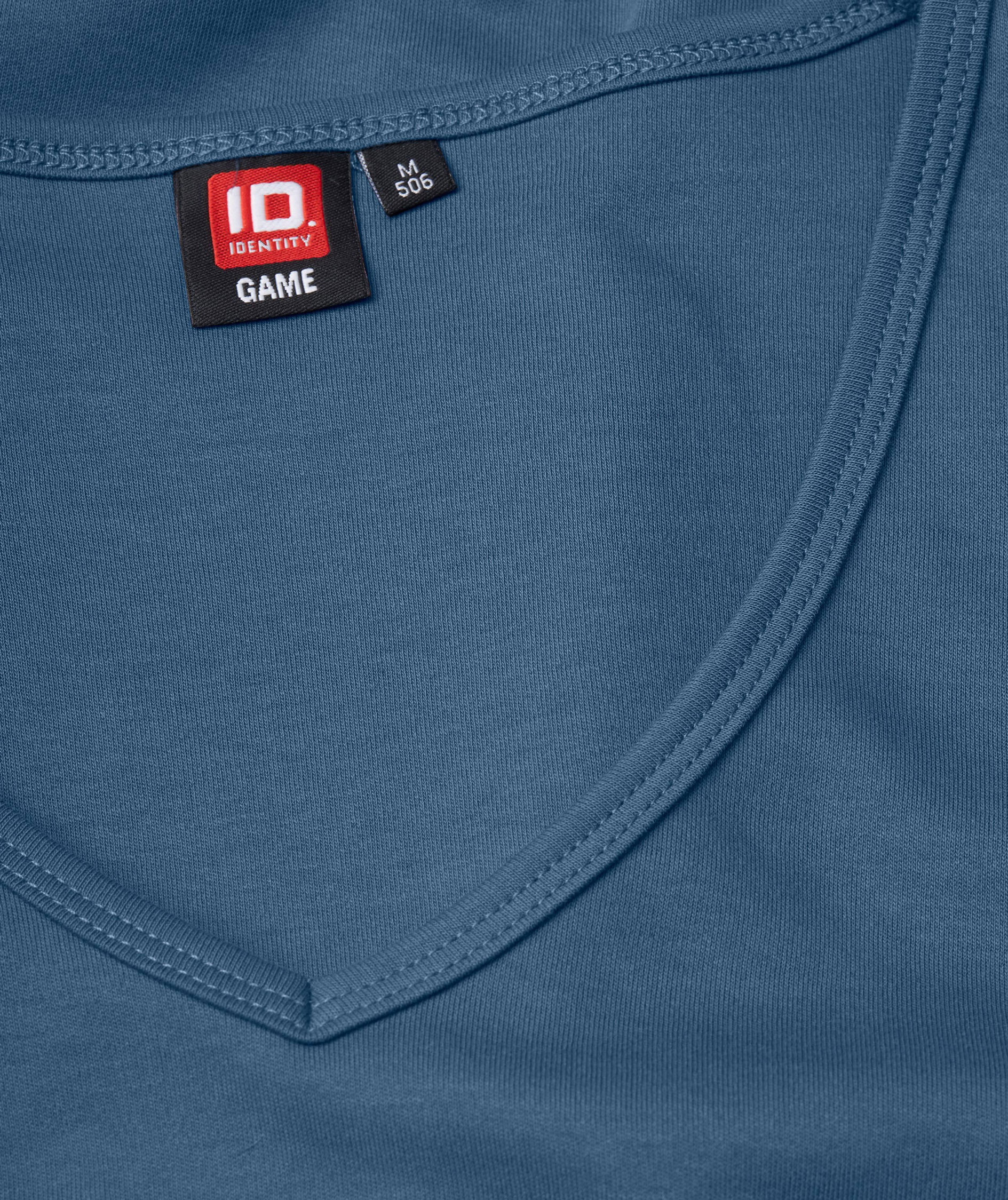 ID Interlock T-shirt dam, Indigobl&aring;, large image number 3