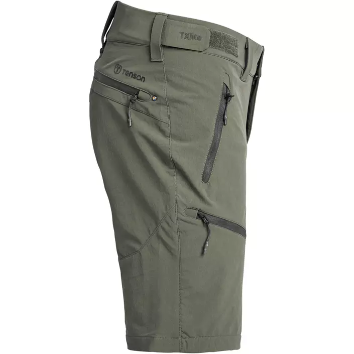 Tenson TXlite Flex shorts, Dark Olive, large image number 3