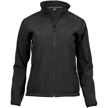 Tee Jays women's softshell jacket, Black