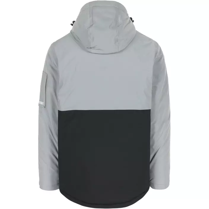 HEROCK Fluxus refleks vinterjakke, Reflective/Black, large image number 2