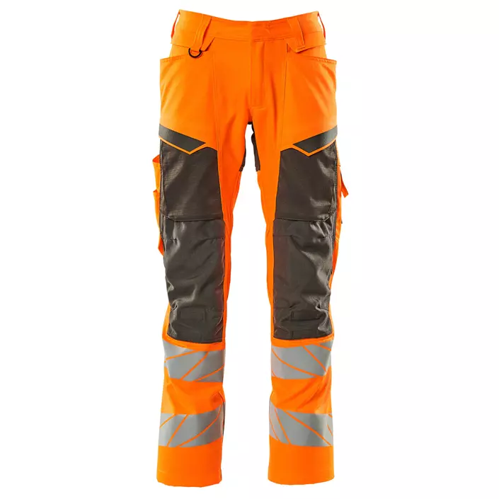 Mascot Accelerate Safe work trousers, Hi-vis Orange/Dark anthracite, large image number 0