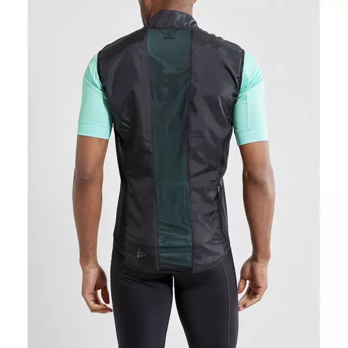 Craft Essence light wind vest, Black, large image number 3
