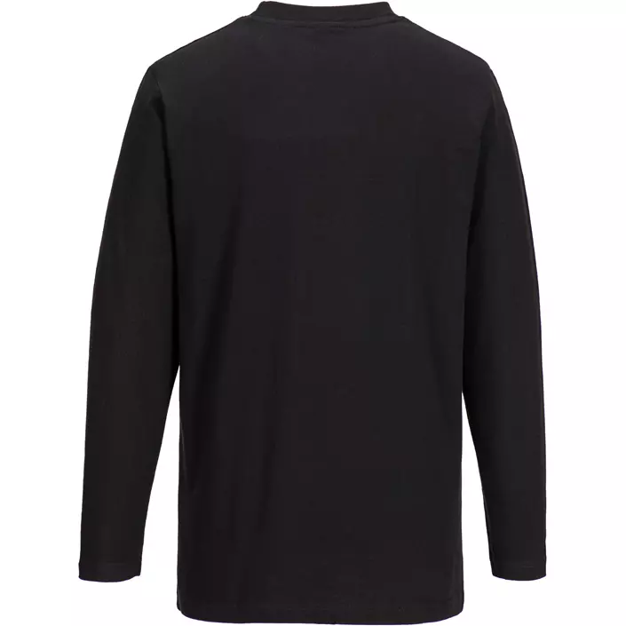 Portwest long-sleeved T-shirt, Black, large image number 1