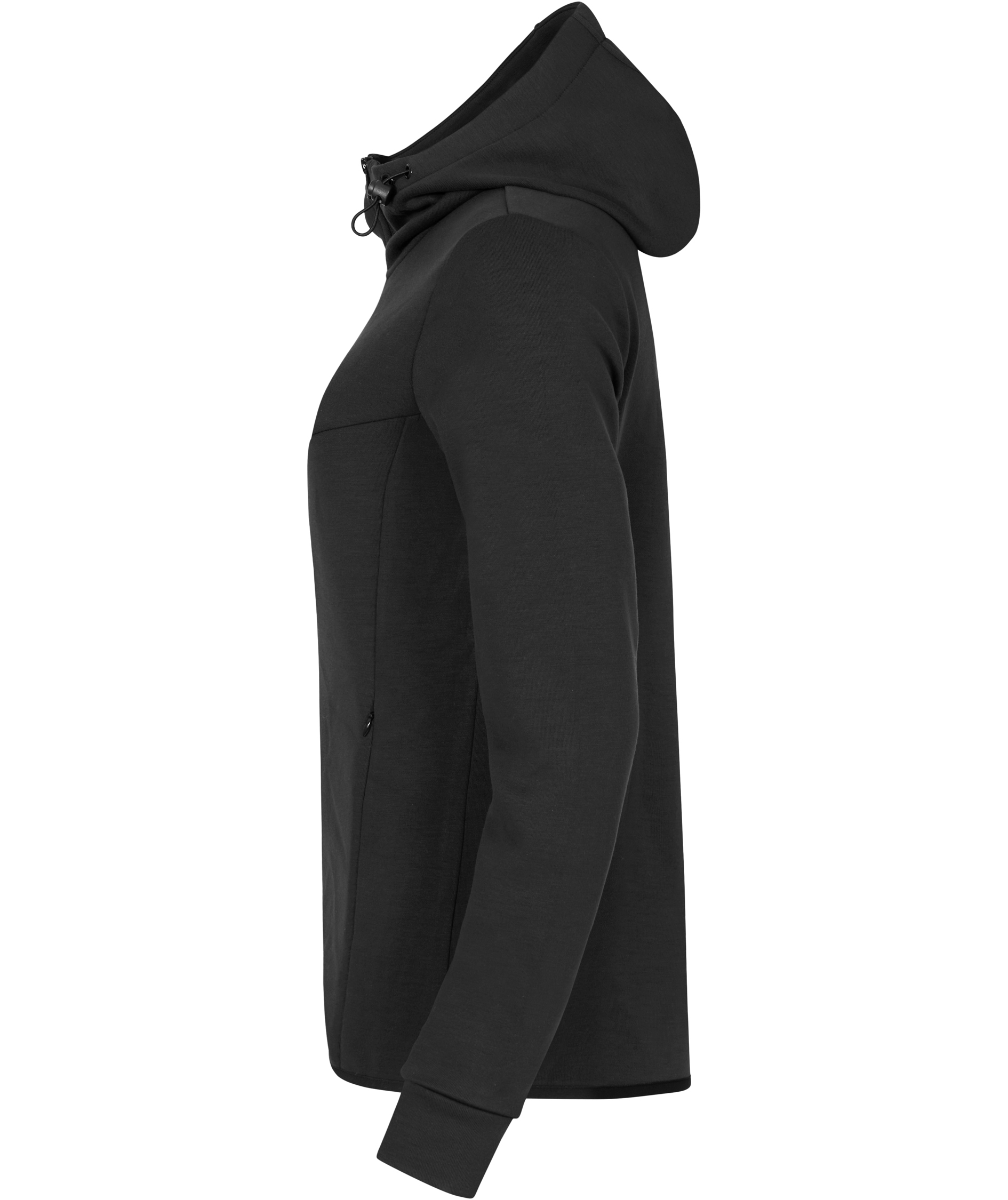 Clique Hayden Hoody Full Zip hoodie med blixtl&aring;s dam, Black, large image number 3