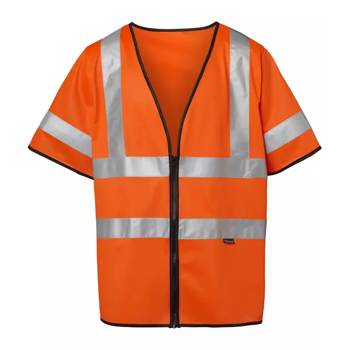 Top Swede reflective safety vest 135, Hi-vis Orange, Hi-vis Orange, large image number 0