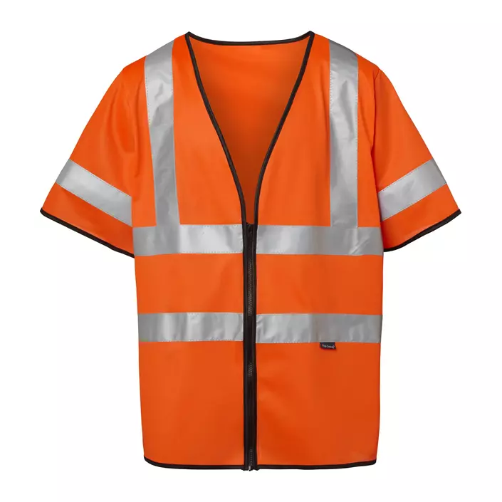 Top Swede reflective safety vest 135, Hi-vis Orange, Hi-vis Orange, large image number 0