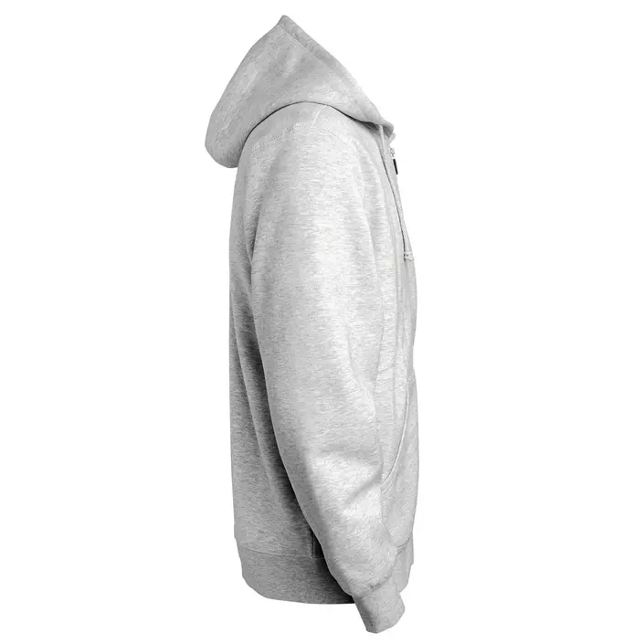 South West Parry hoodie with full zipper, Grey Melange, large image number 1
