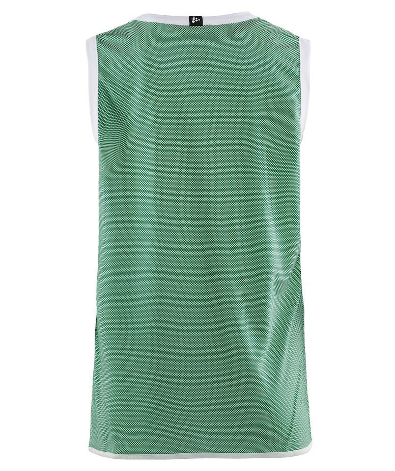 Craft Progress Reversible Basket tank top for kids, Team green/white, large image number 2