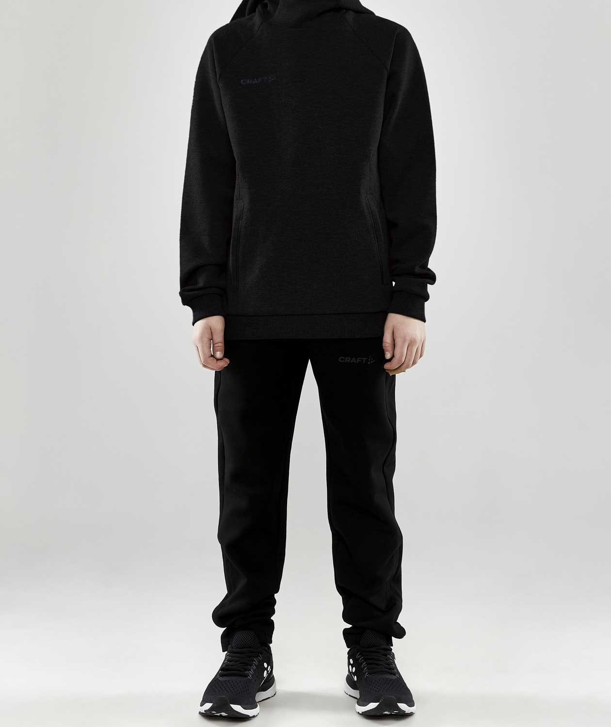 Craft Core Soul Zip sweatpants for kids, Black, large image number 1