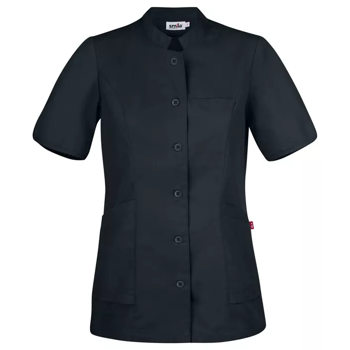 Smila Workwear Aila short sleeved women's shirt, Black, large image number 0