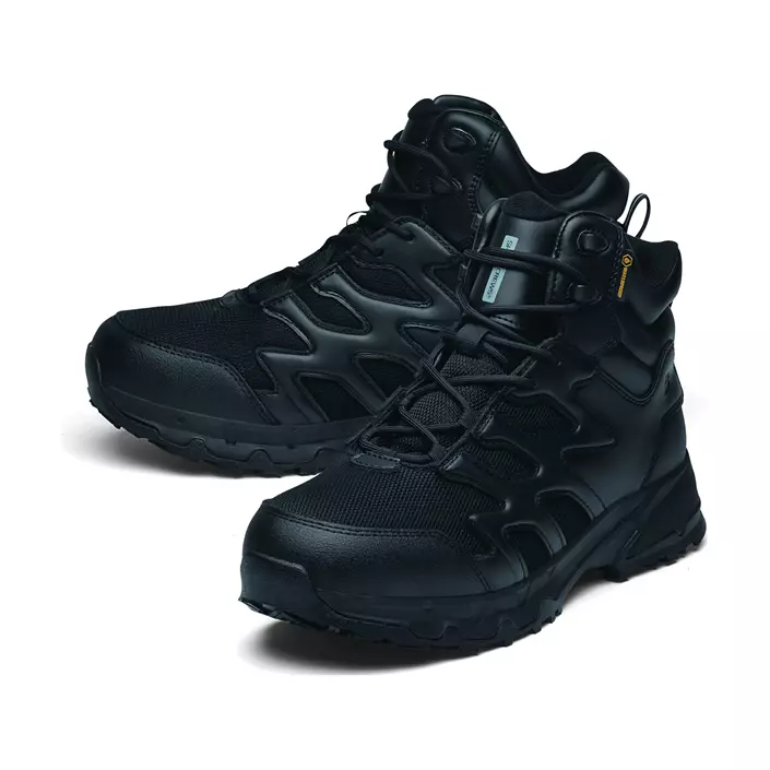 Shoes For Crews Carring Mid sikkerhedsstøvletter O6, Black, large image number 5