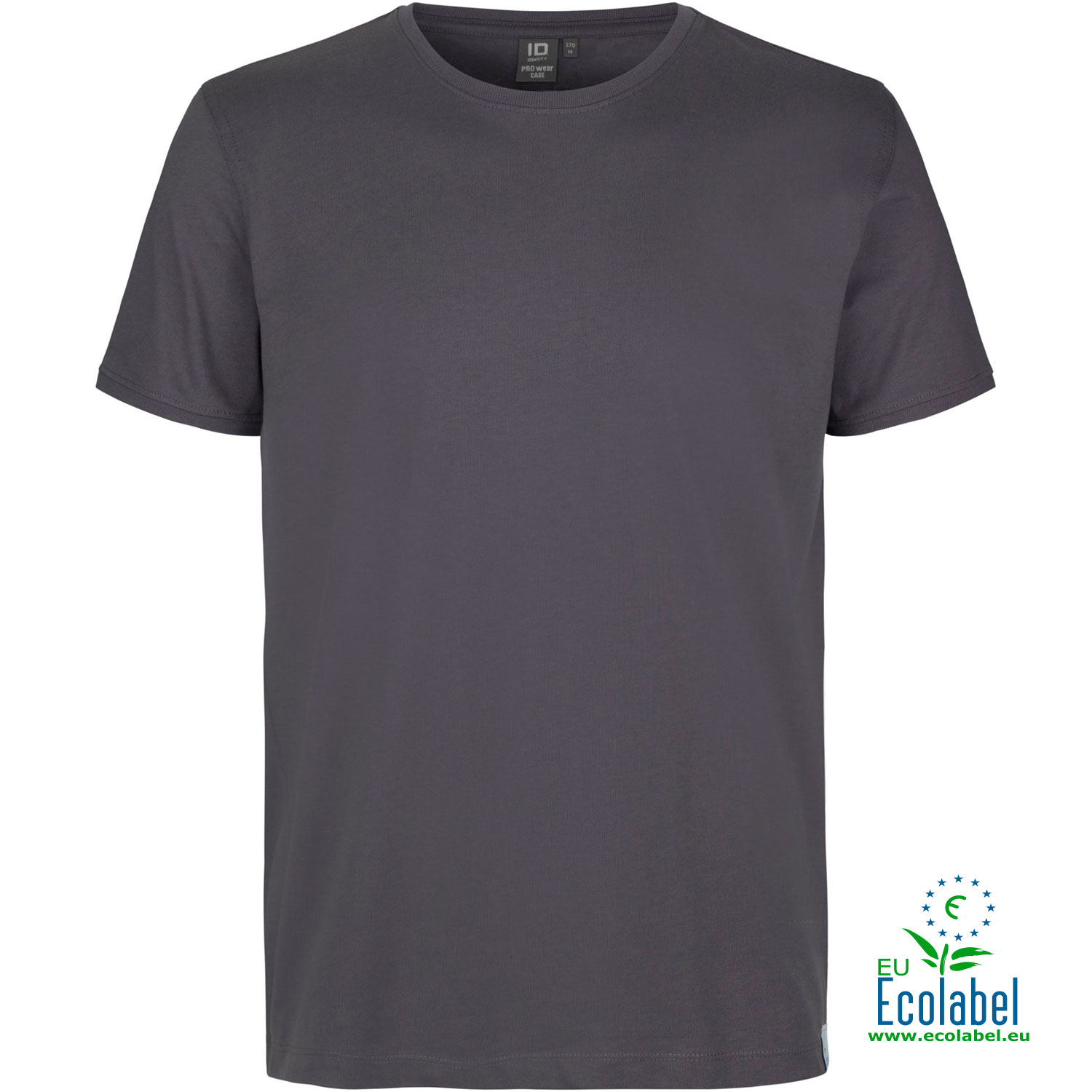 ID PRO wear CARE T-shirt med rund halsringning, Silver Grey