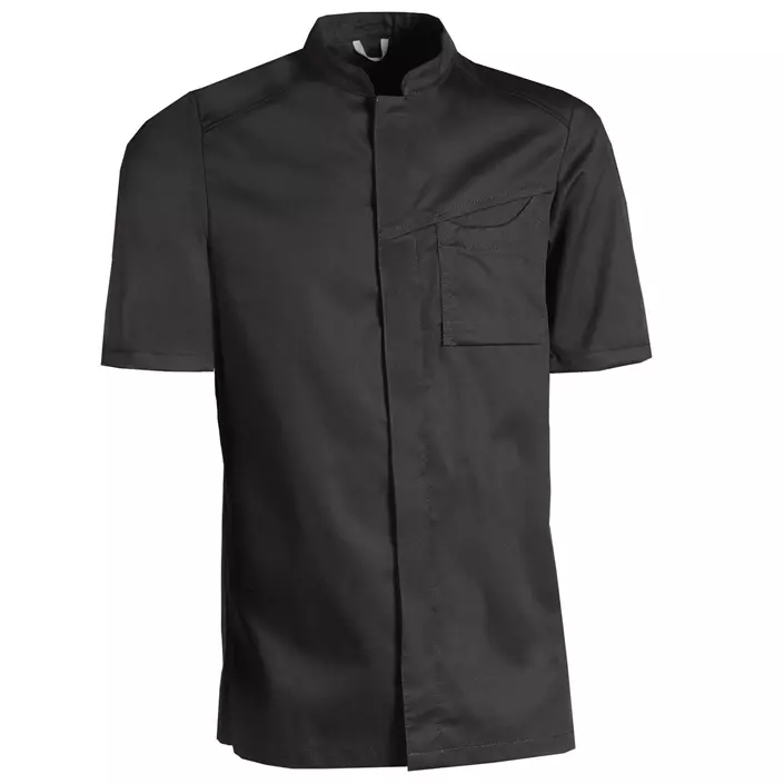 Nybo Workwear New Nordic short-sleeved  chefs jacket, Black, large image number 0