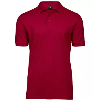 Tee Jays Luxury stretch polo T-shirt, Deep Red