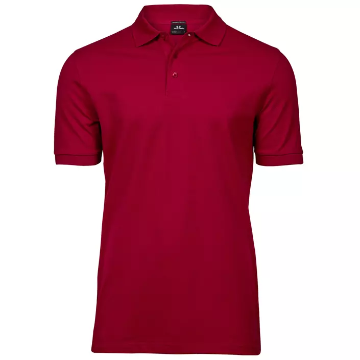 Tee Jays Luxury stretch polo T-skjorte, Deep Red, large image number 0