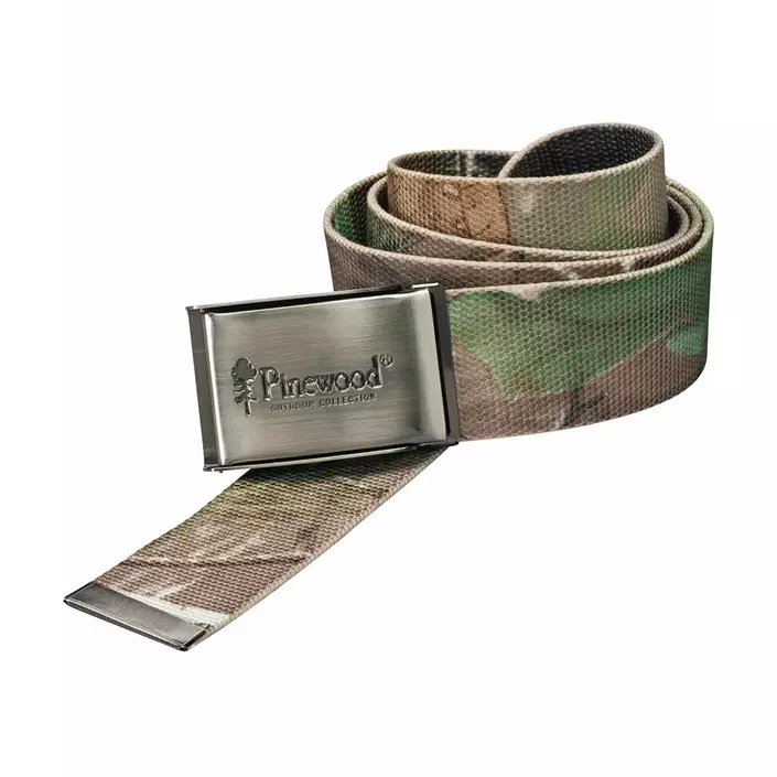 Pinewood Canvas belt, Camouflage, Camouflage, large image number 0