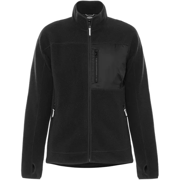 Fristads Argon women's fleece jacket, Black, large image number 0