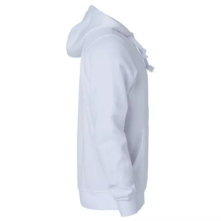Clique Basic hoodie, Vit, large image number 3