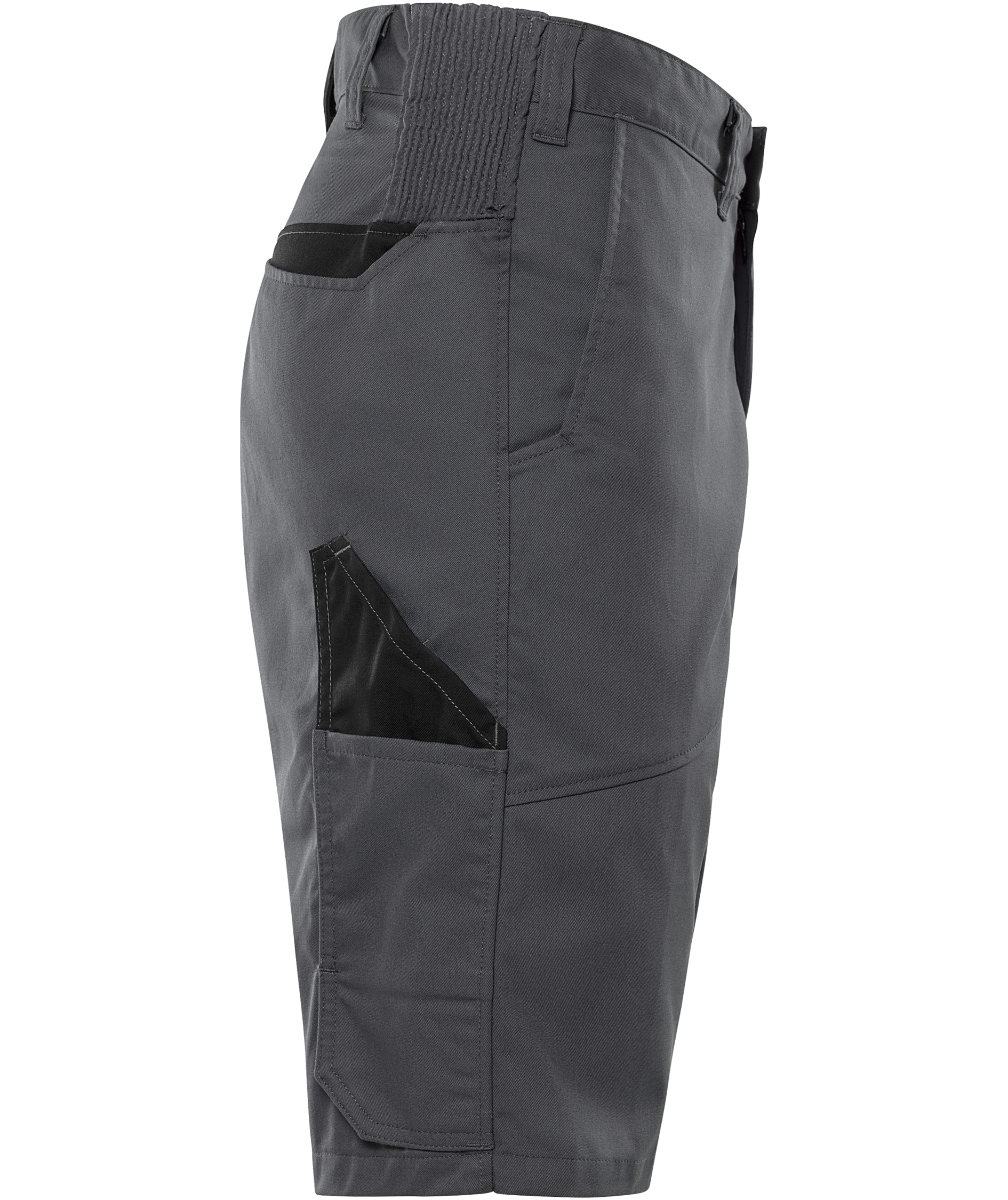 Fristads Green shorts 2932 GWM, Gr&aring;/Svart, large image number 4