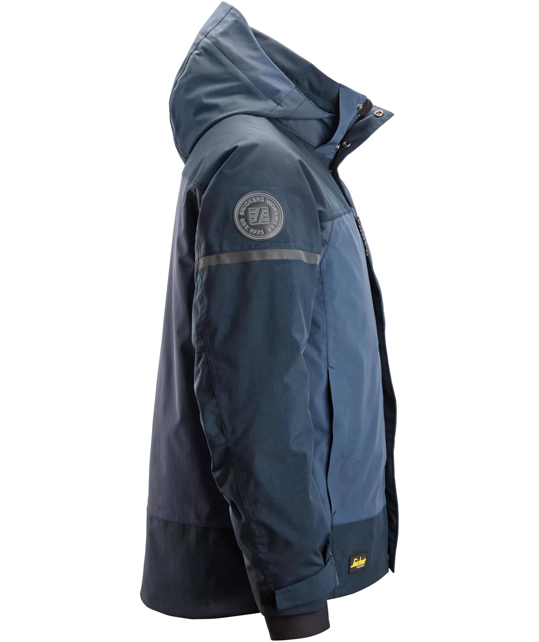 Snickers AllroundWork winter jacket 1112, Navy/Dark Navy, large image number 3