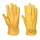 Portwest lined driver work gloves, Yellow, Yellow, swatch