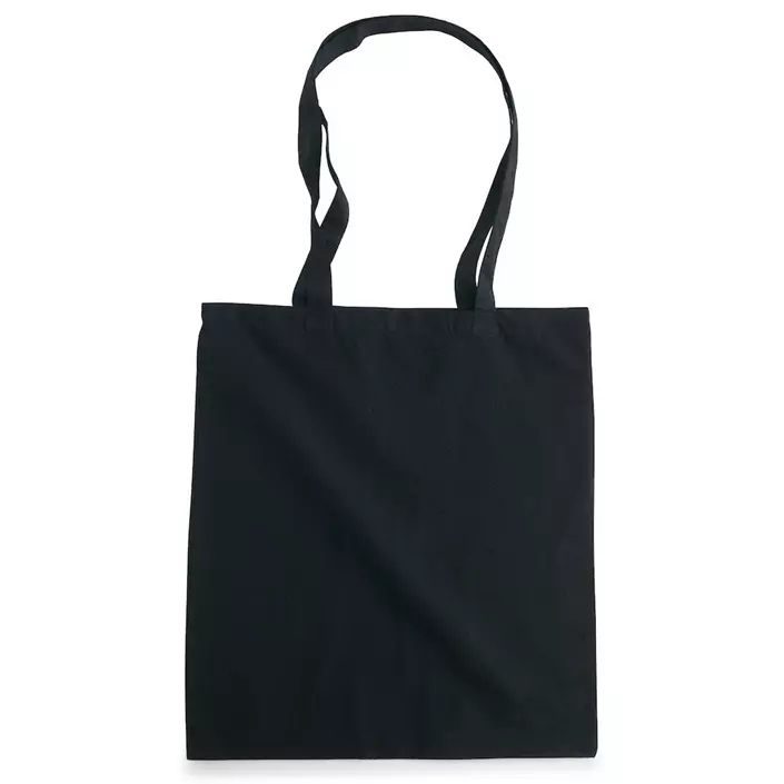 Nightingale cotton bag, Black, Black, large image number 0