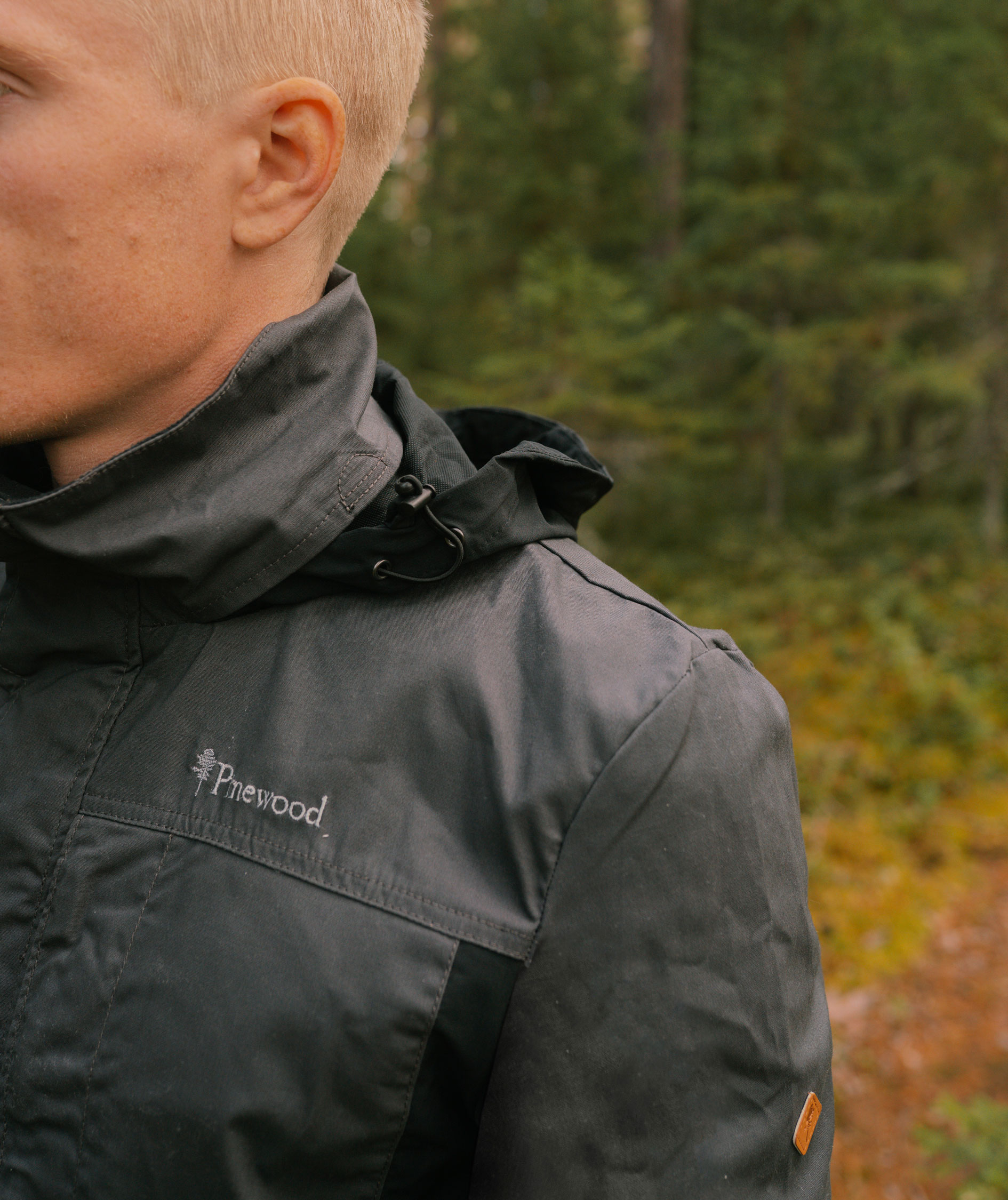 Pinewood Finnveden Trail Hybrid jakke, M&oslash;rk Antracit/Sort, large image number 10